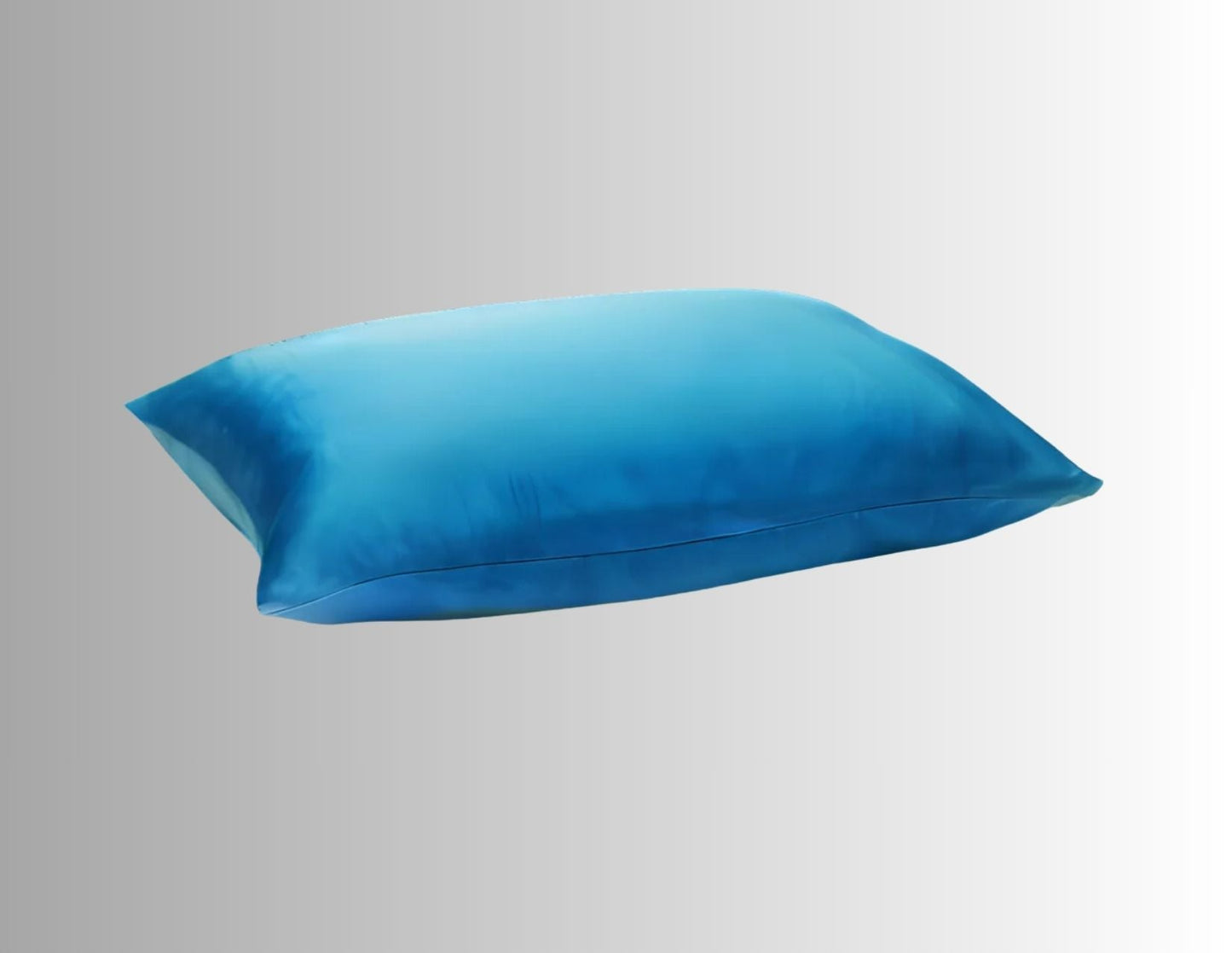 Silk Pillowcase Azure (Envelope Style)