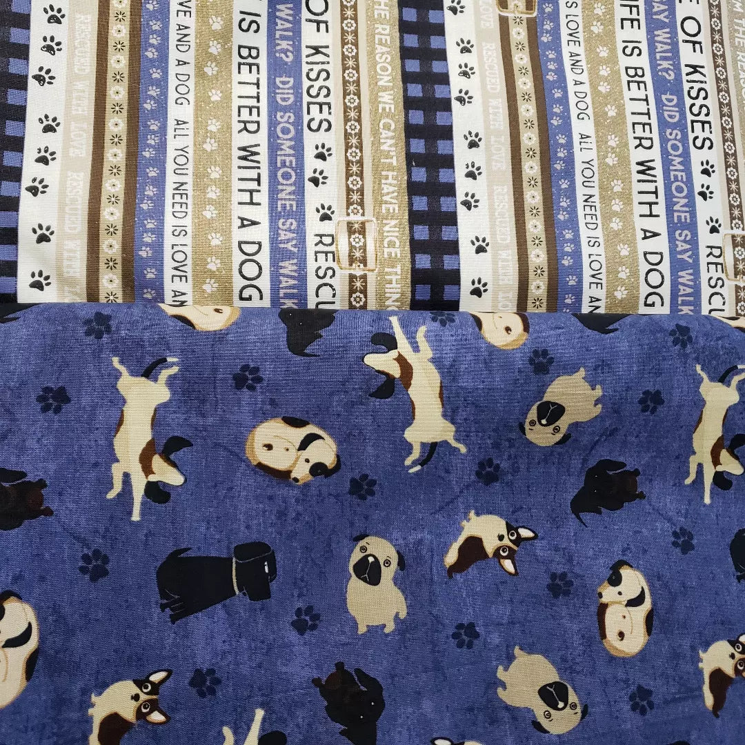 100% Cotton Microwavable Bowl Cozy - Dog Day Afternoon-2