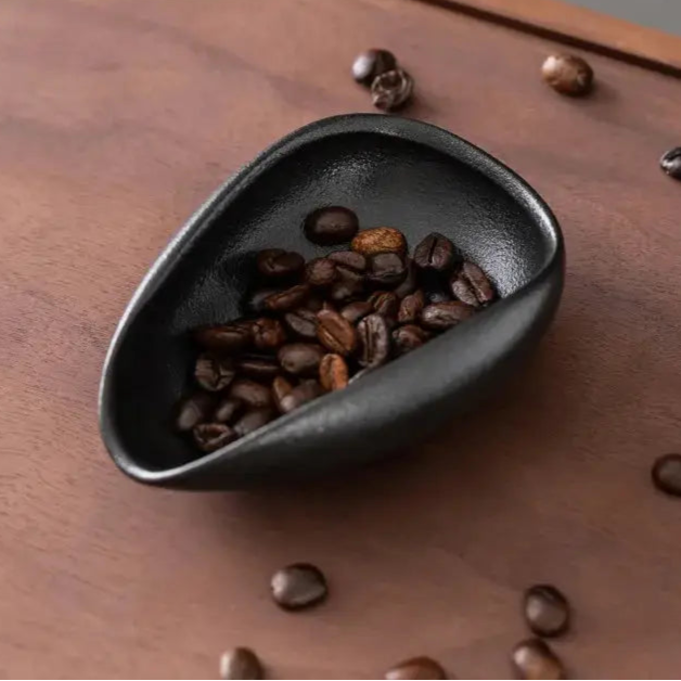 Ceramic Coffee Beans Dosing Cup Trays | Pottery Espresso Bean Scoop | Precision Coffee Accessories-7