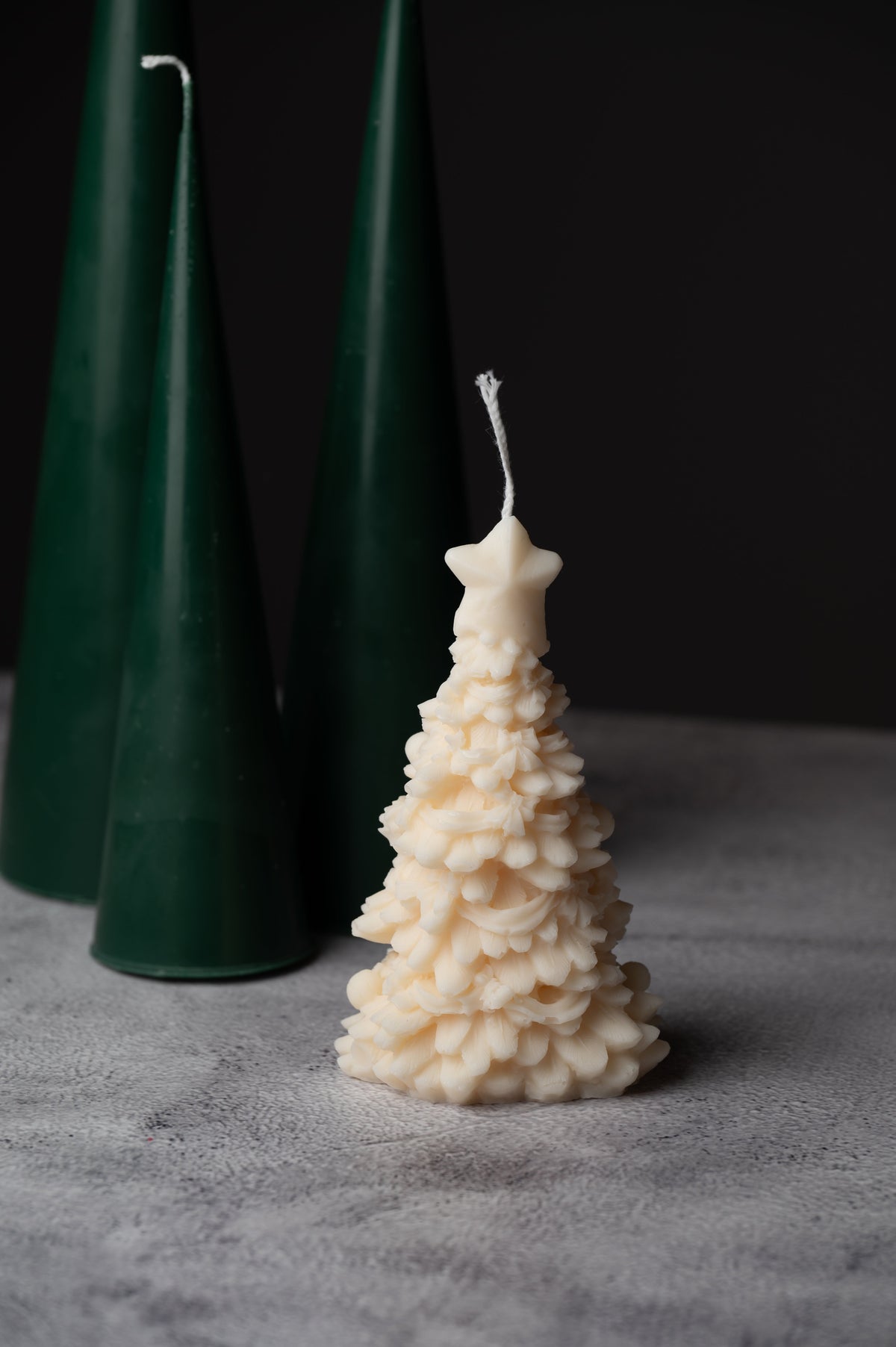 Christmas Tree with Star Topper