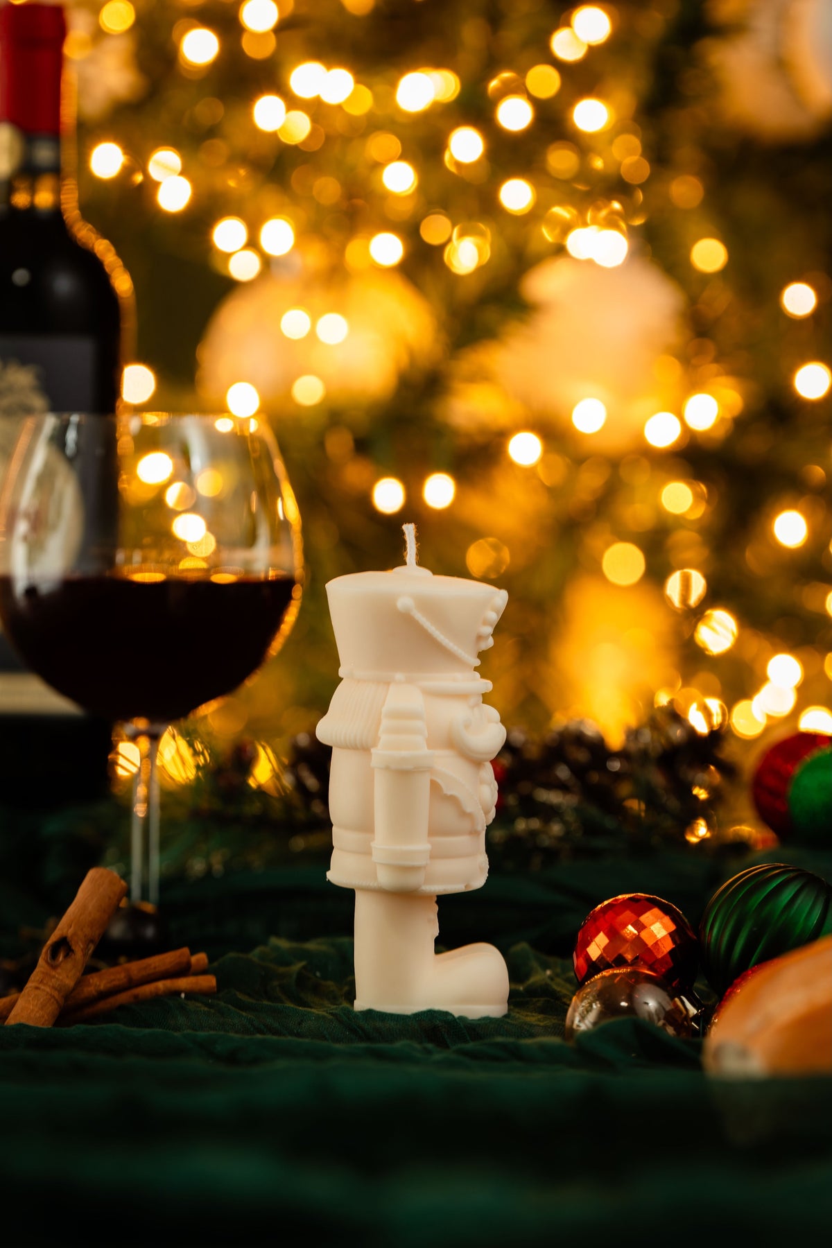 Cute Nutcracker Soy Candle