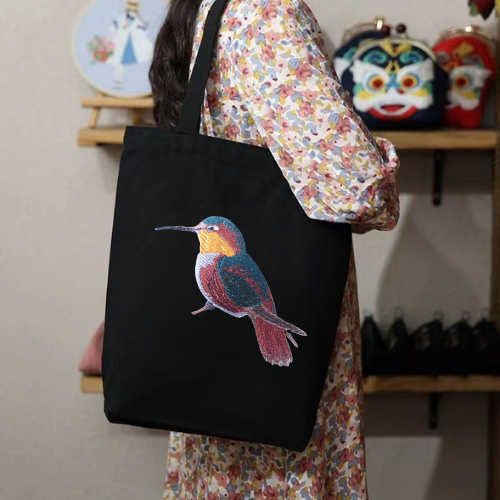 Canvas Tote - Humming Bird