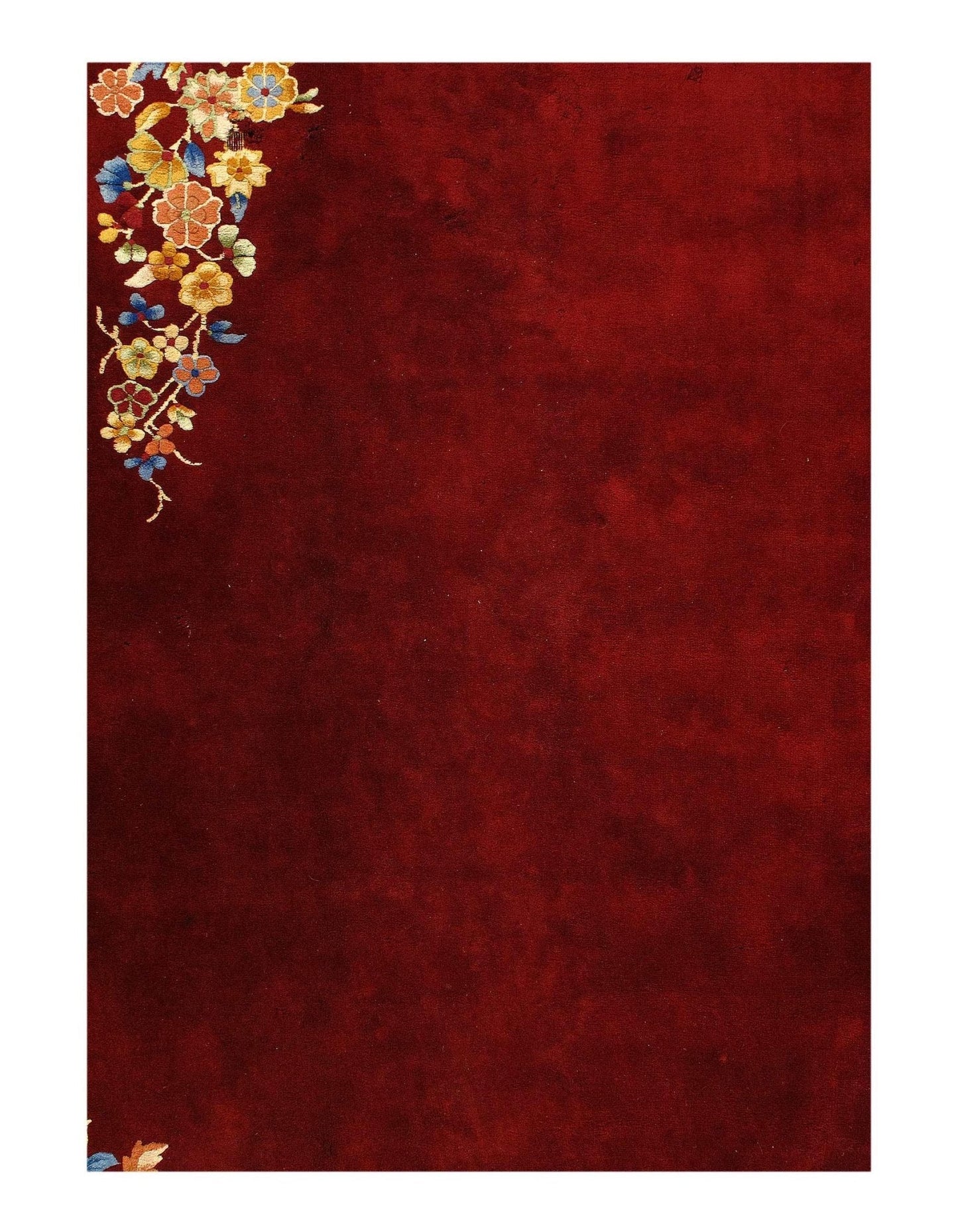 Canvello Chinese Art Deco Entryway Rug - 9' X 12'2''