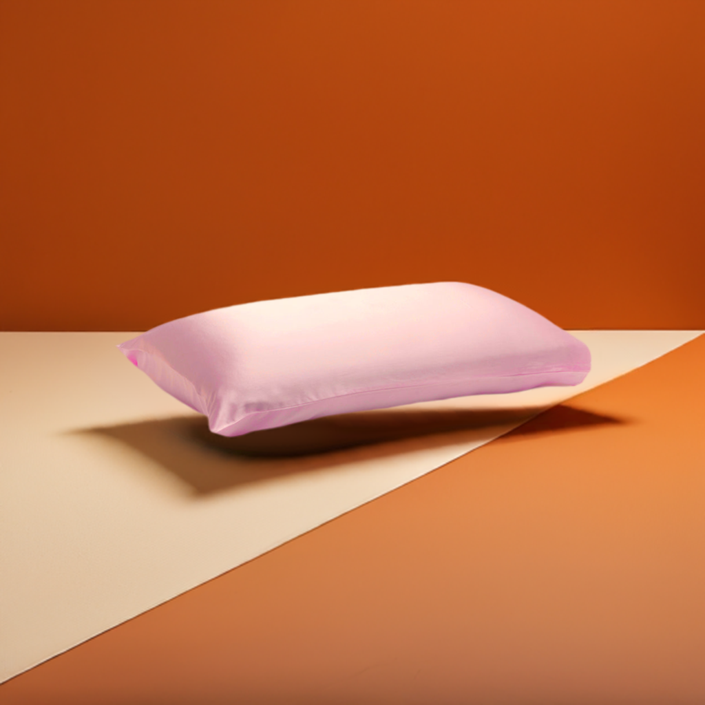 Silk Pillowcase Pink (Envelope Style)