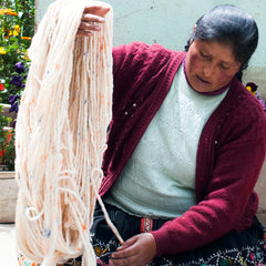 Chunky Snow Cuzco Alpaca Throw