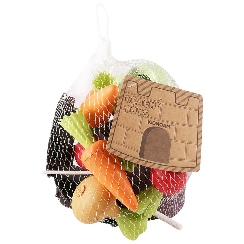 Children’s Beach Toy Set – Wheat Straw Gardening Sand Play Kit-3