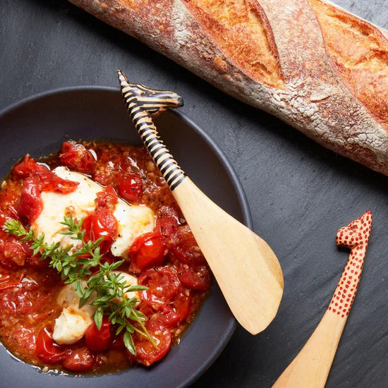 Wood Safari Animals Spreader Set