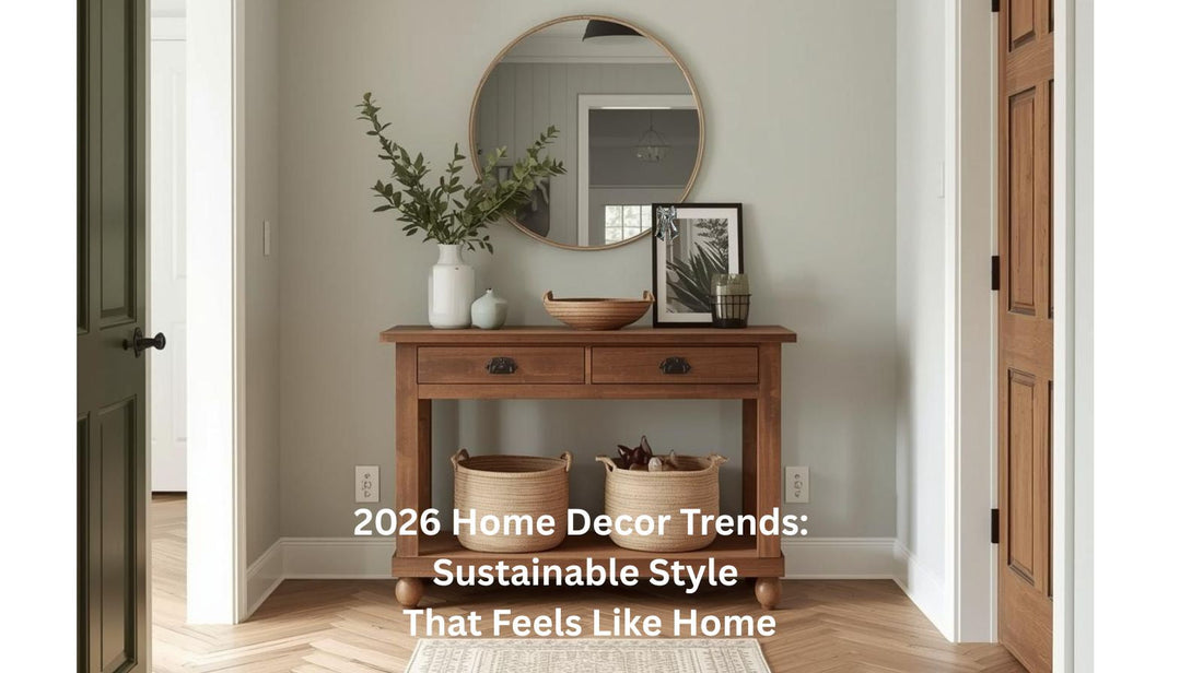 2026 Home Decor Trends: Sustainable Style That Feels Like Home