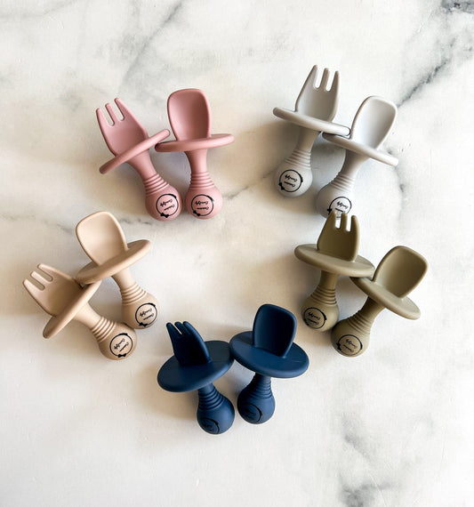 Silicone Utensil Duo/Duo D’ustensiles en Silicone