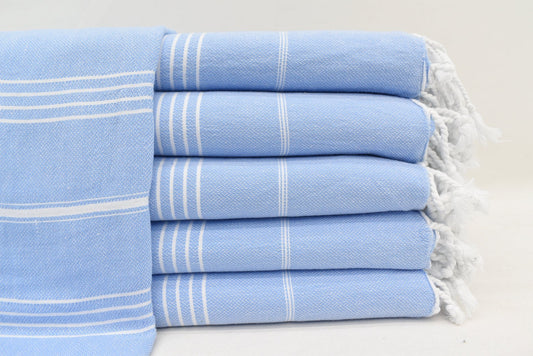 Light Blue Monaco Turkish Towel