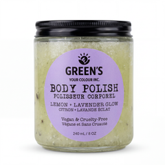 Body Polish Lemon + Lavender +Coconut Oil