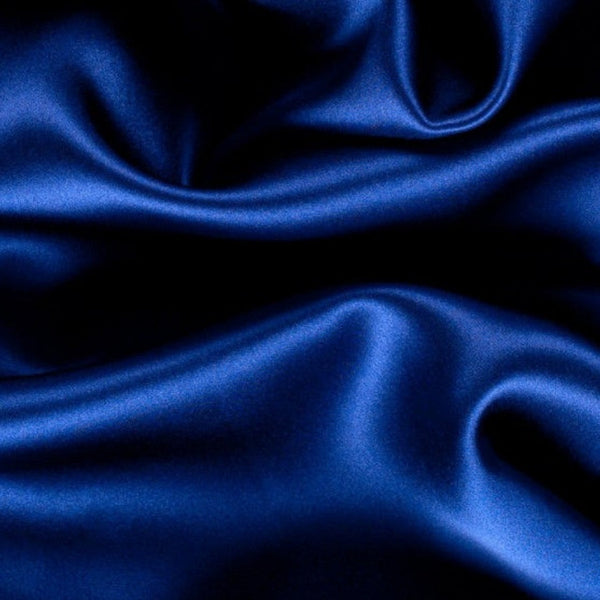 Silk Pillowcase with Envelope Closure - King - Navy-5