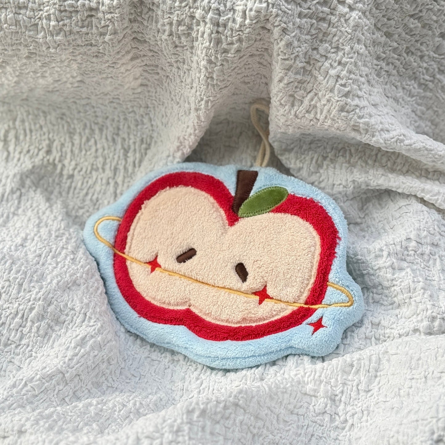 Set of 3 Cute Apple Hanging Hand Towels