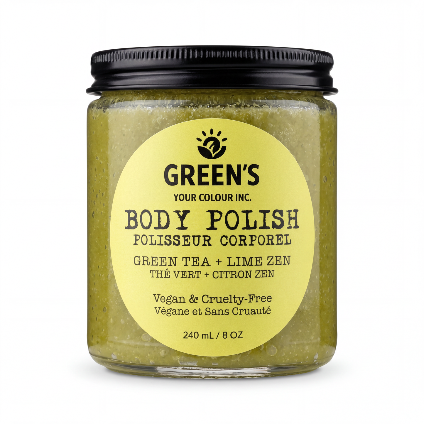 Body Polish Green Tea + Coconut Oil