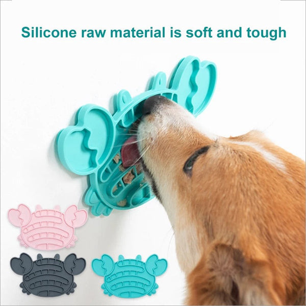 Dog Mat Food Bowls Slow Pet Feeding Bowl Food Safety Silicone Dog Feeding Licking Pad Slow Dispensing Dog Feeders Dog Supplies-1