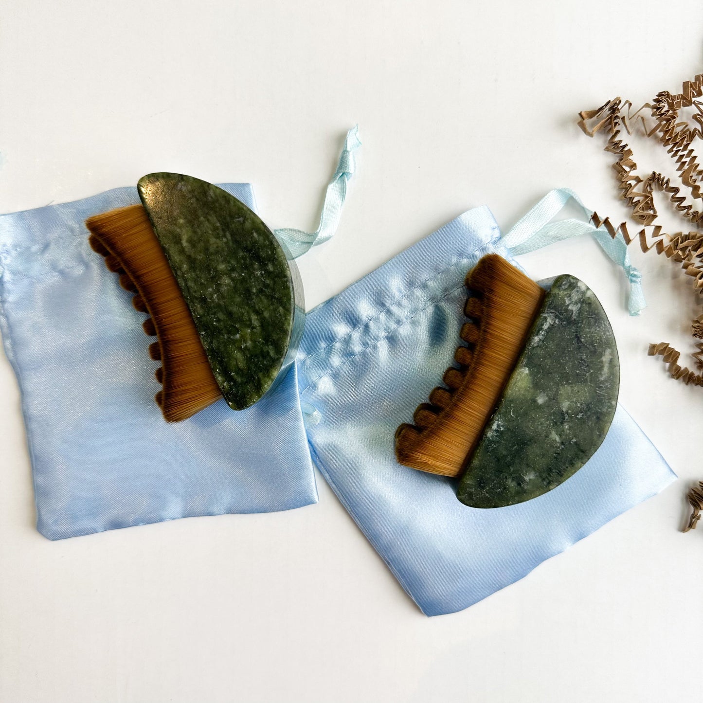 Natural Jade Lymphatic Brush