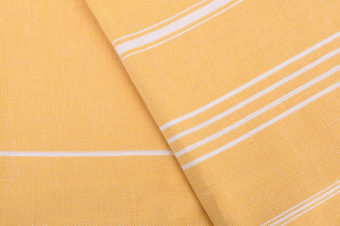 Mustard Monaco Turkish Towel