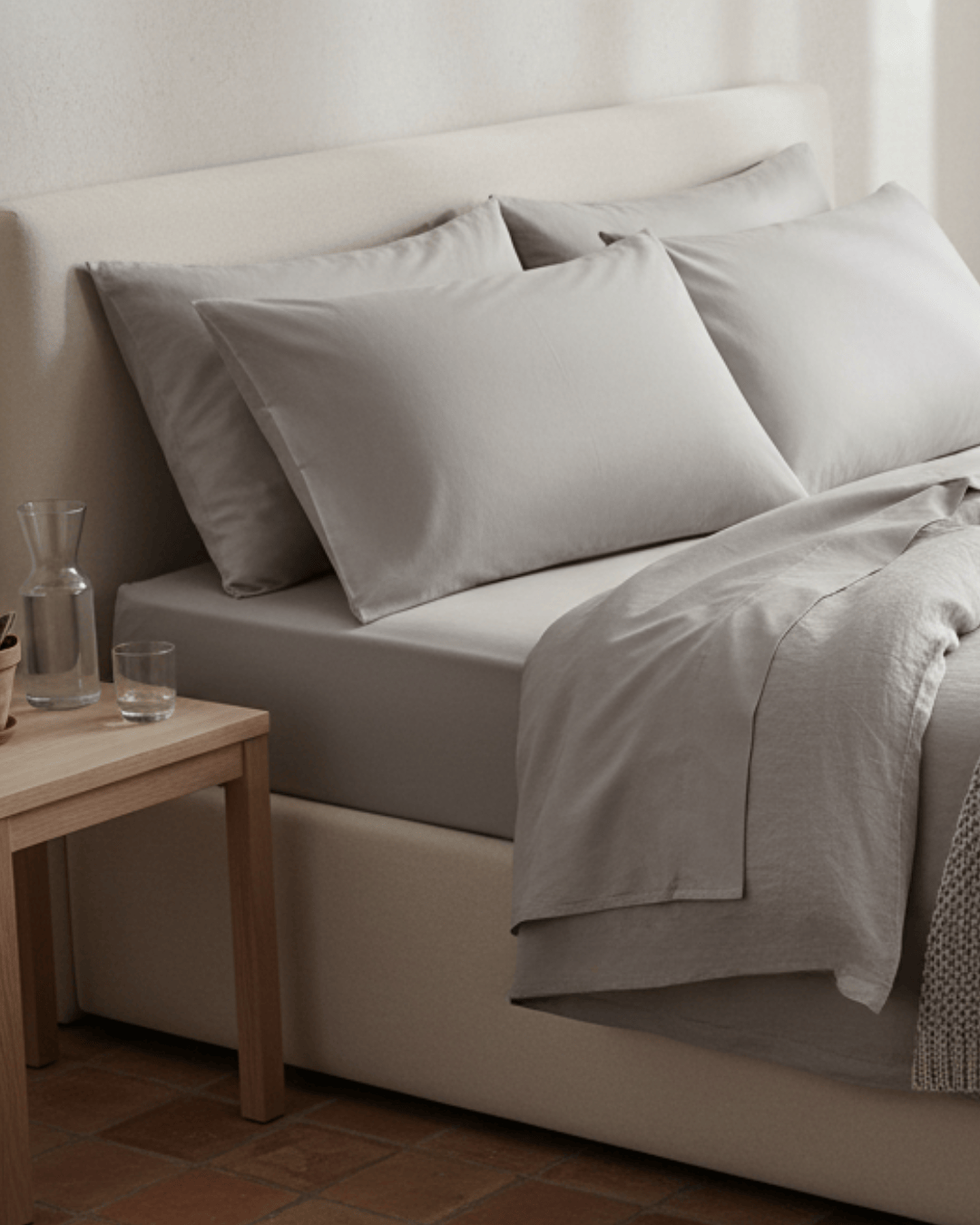 Refined Collection Sateen Duvet Cover Set- Various Colours