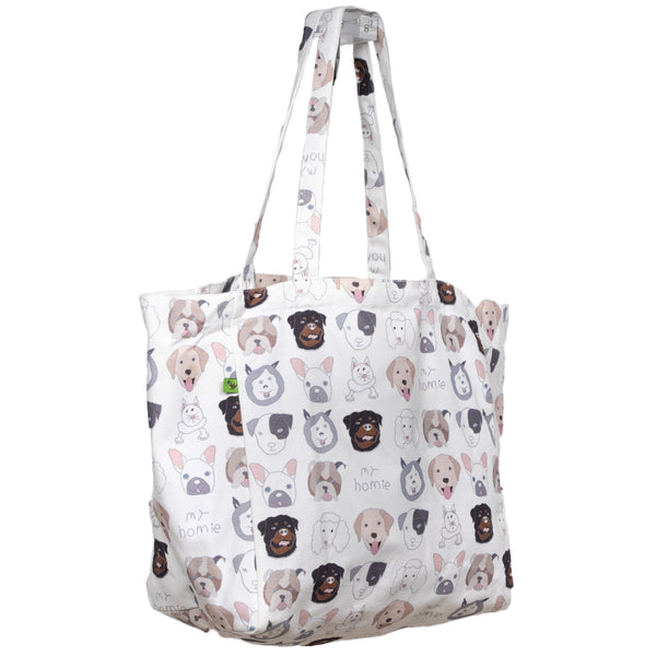 Homies Keep 'Em Separated Canvas Tote Bag