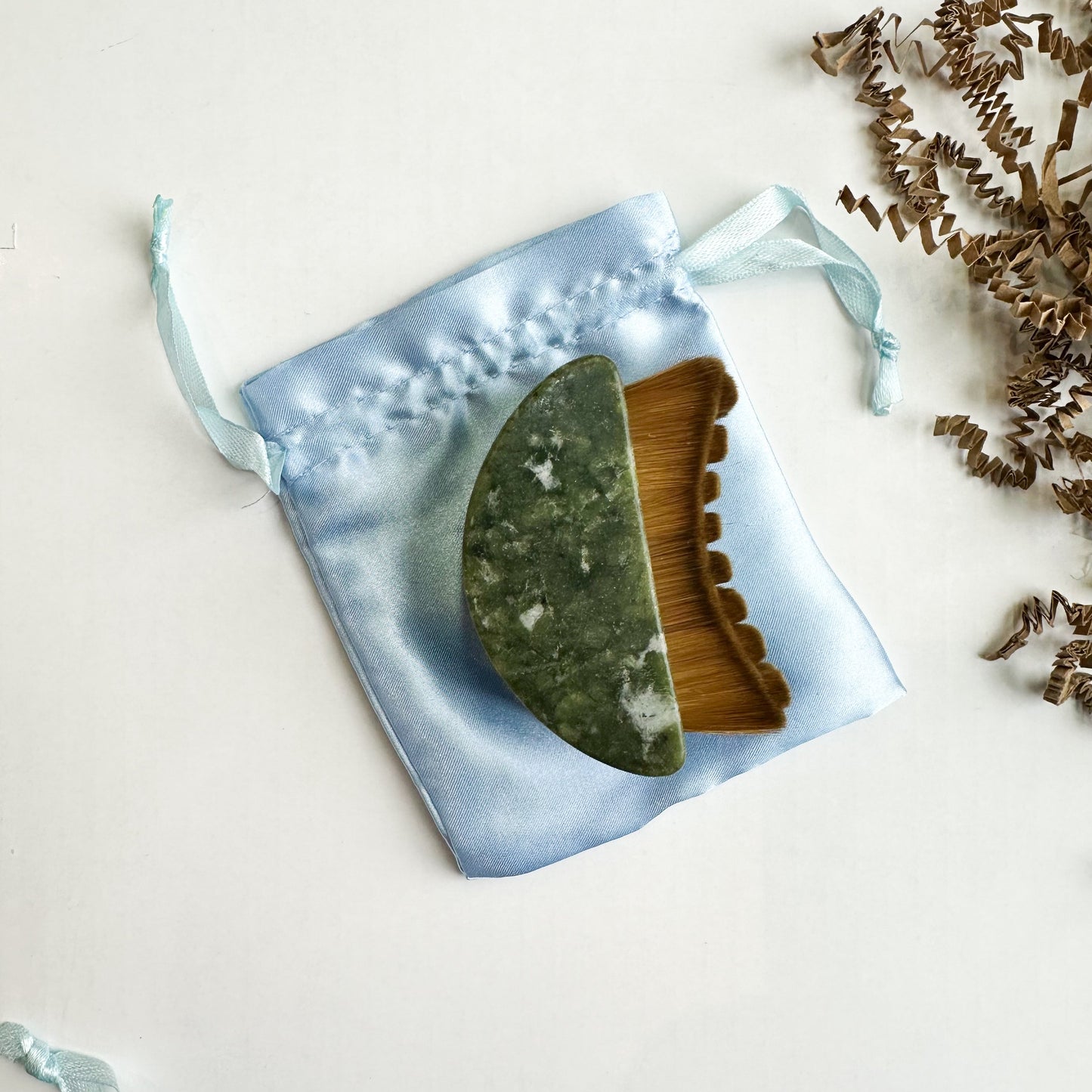 Natural Jade Lymphatic Brush