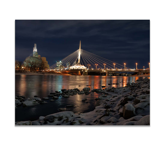 Winnipeg Skyline Wall Art - Canvas Prints - RGB Varnish-0