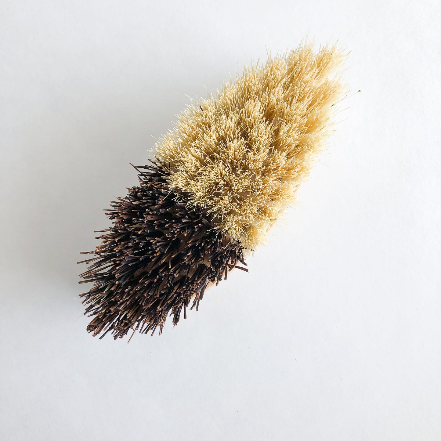 Bamboo Sisal/Palm Fiber Vegetable Brush