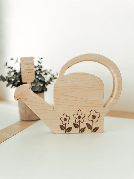 Wooden Play Watering Can-1