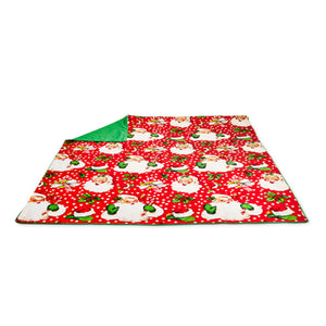 56" Retro Santa Tablecloth-0