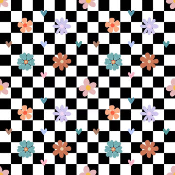 Attache-suce 💕Punky bloom en mousseline de bambou