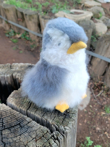 7" Fur Alpaca Penguin