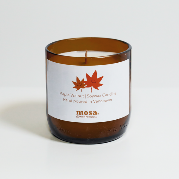 Maple Walnut Scented Soy Candle-0