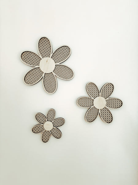 Flower Wall Decor Set-3