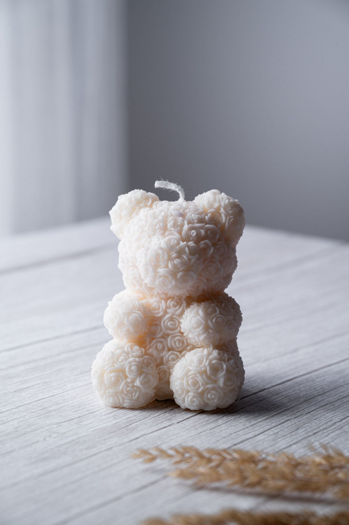 Rose Teddy Bear Candles