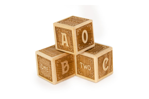 Classic Wooden Alphabet Block-1