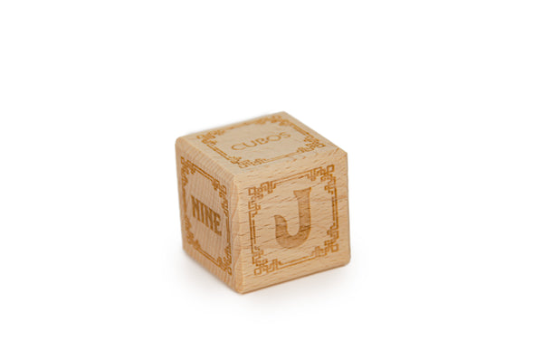 Wooden Alphabet Block-13