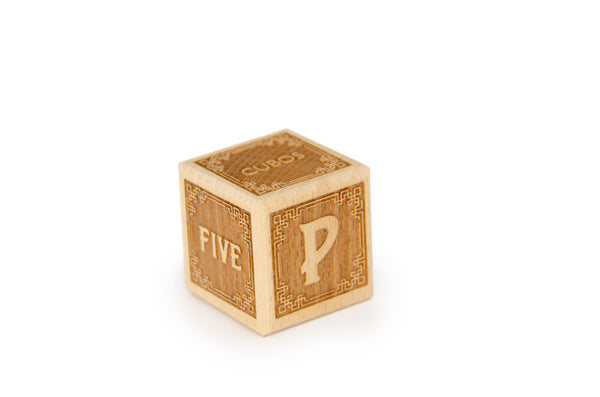 Classic Wooden Alphabet Block-19