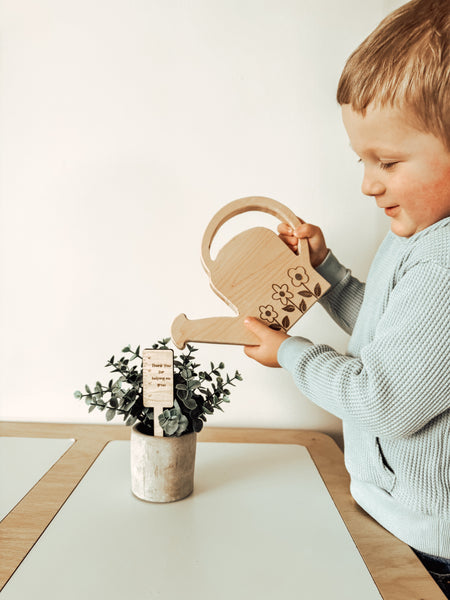 Wooden Play Watering Can-2