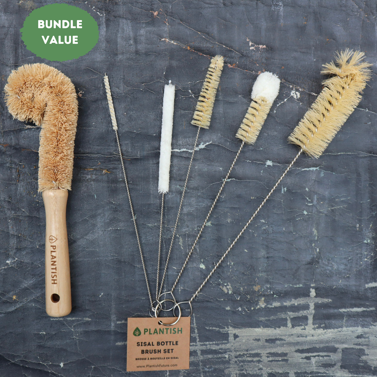 Bottle Cleaning Brush Set