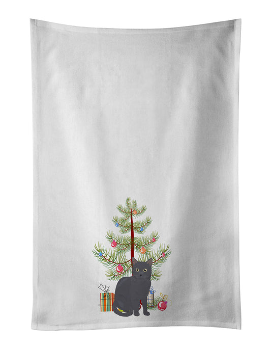 Nebelung Cat Christmas Kitchen Towel Set of 2