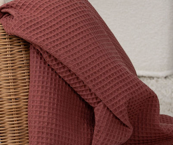 Mousseline Gaufrée/Waffle Muslin Blanket