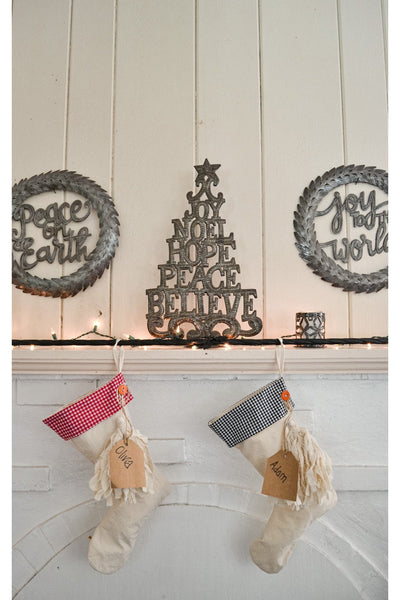 Christmas Stocking with Tassel