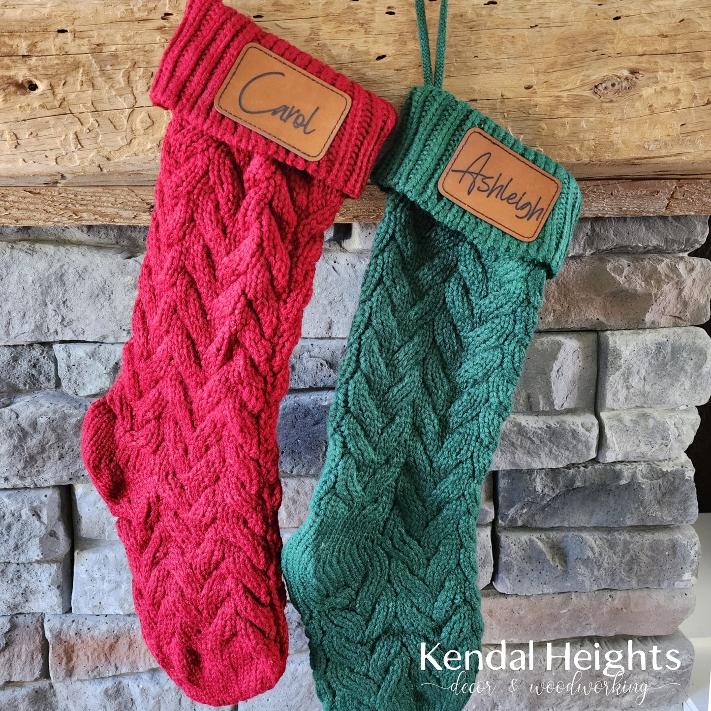Knit Christmas Stockings