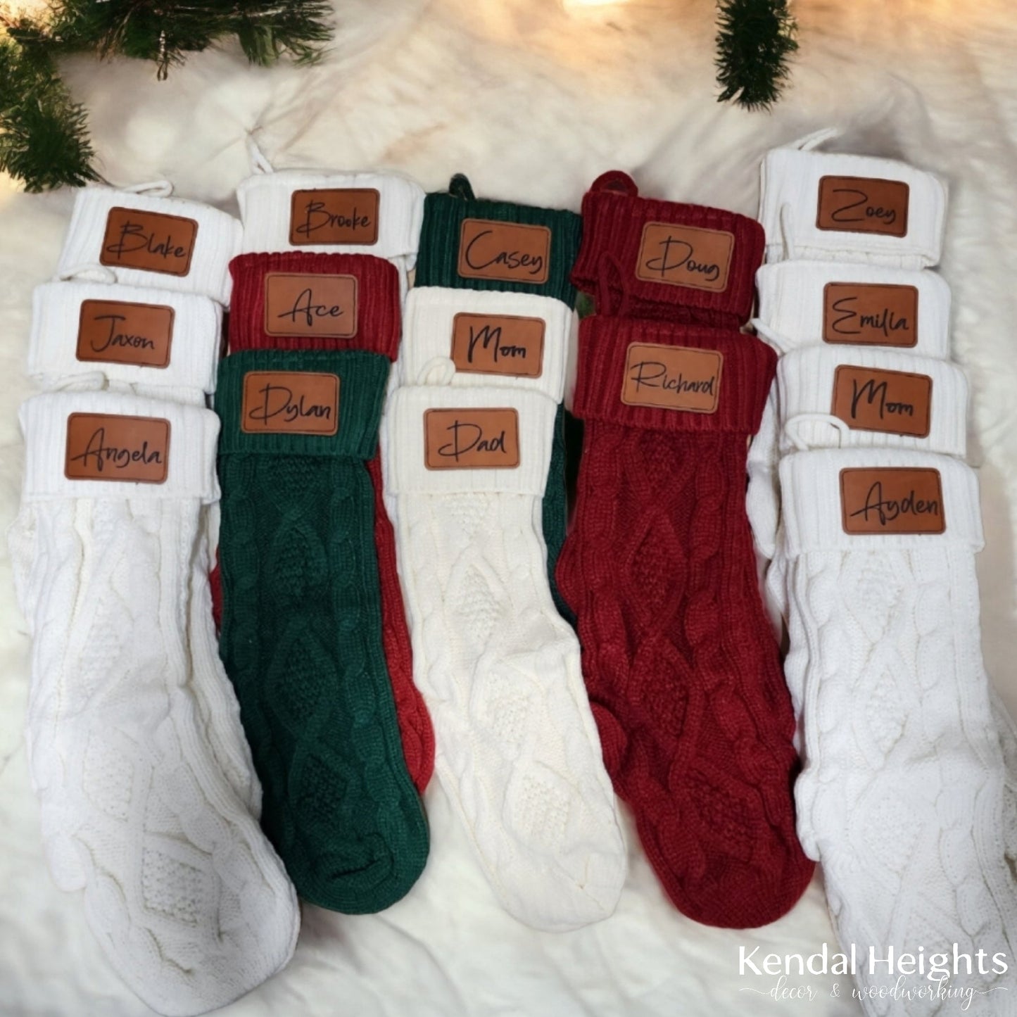 Knit Christmas Stockings
