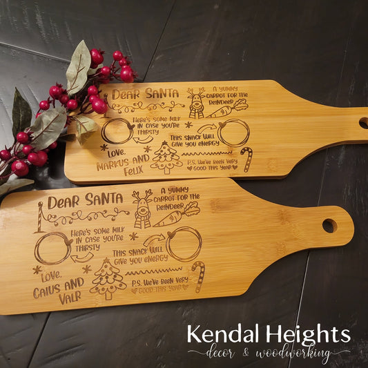 Bamboo Milk & Cookie Tray