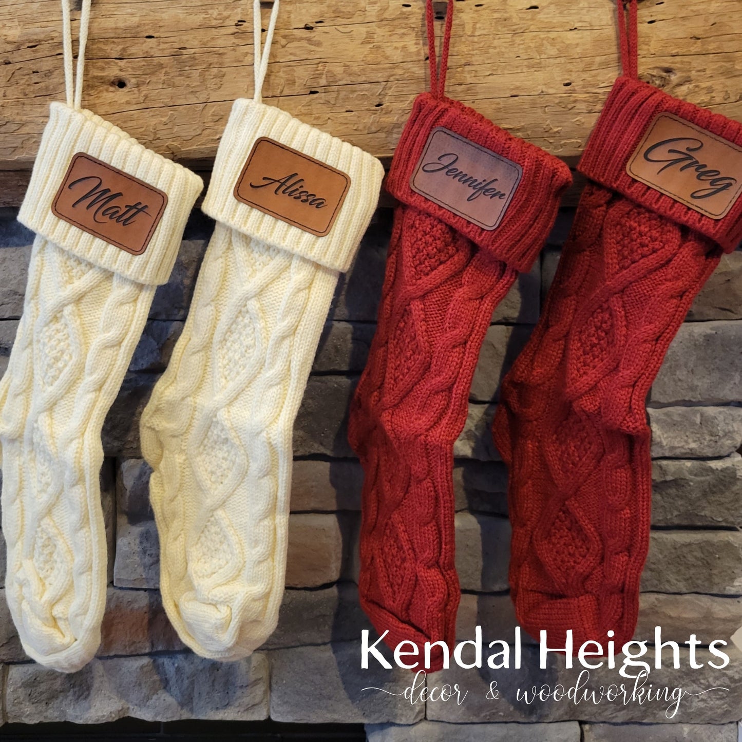 Knit Christmas Stockings