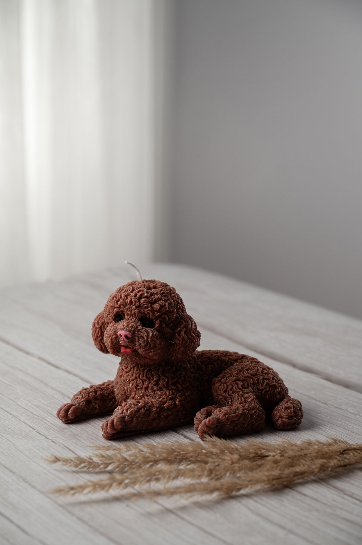 Brown Puppy Dog Candle - Limited Edition