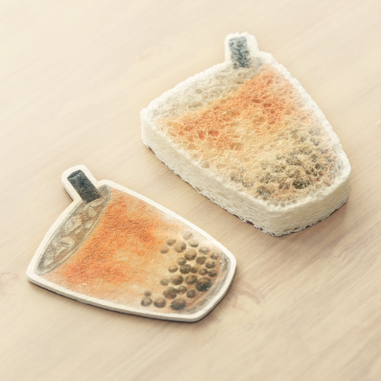 Bubble Tea Pop Up Sponge