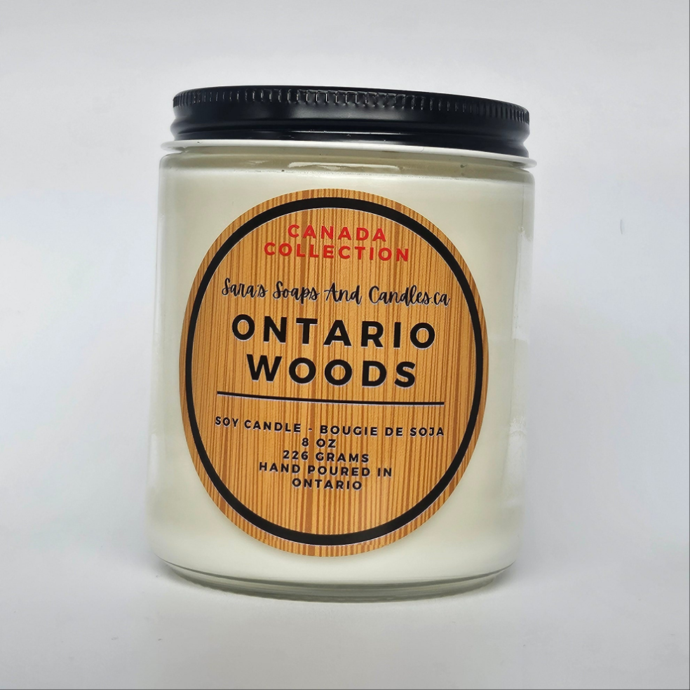 Ontario Woods Soy Candle - 8 oz