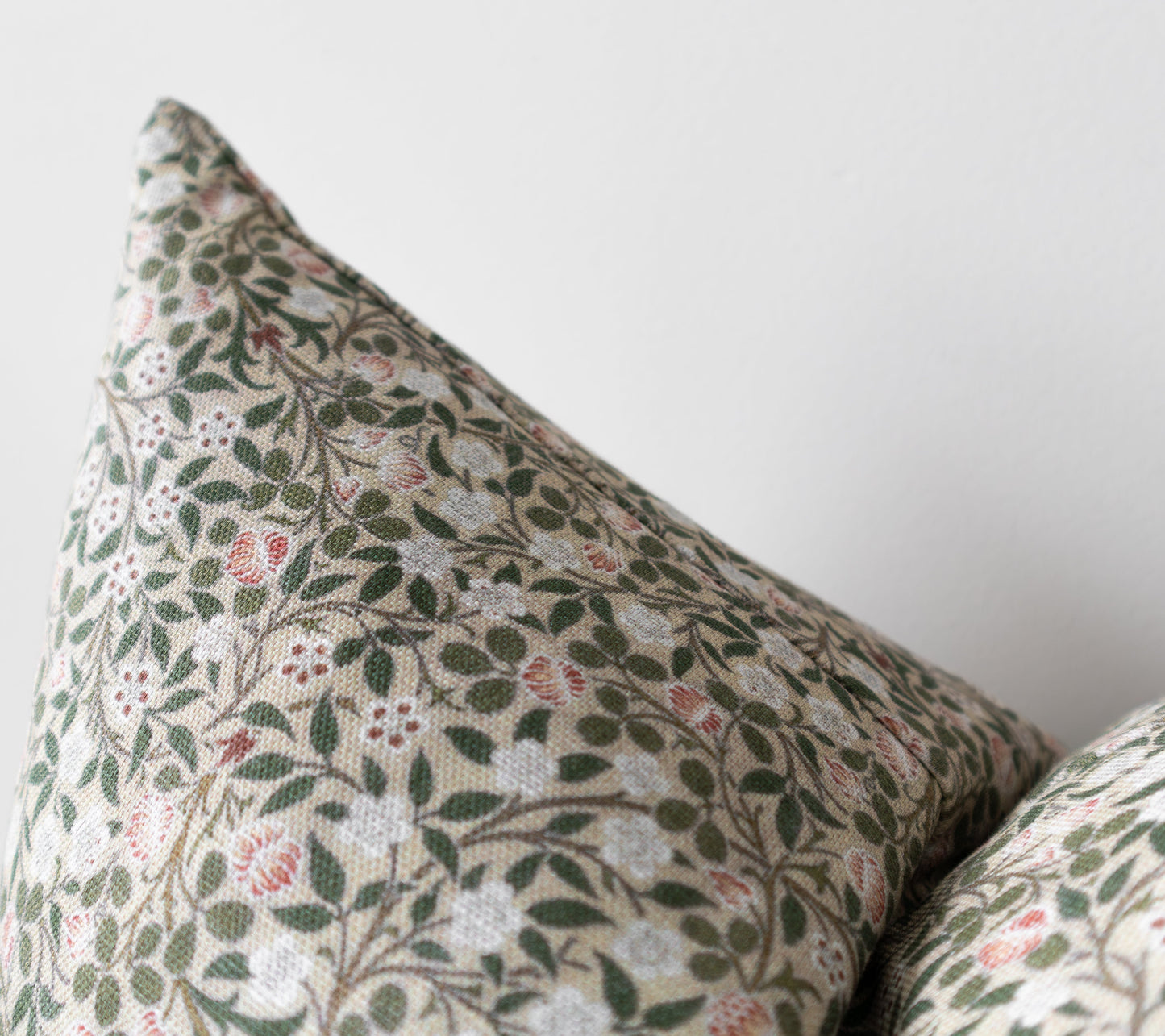 Lily | Neutral Floral Pillow Cover