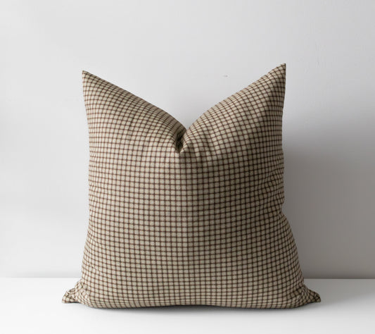 Elliott | Plaid Throw Pillow Cover